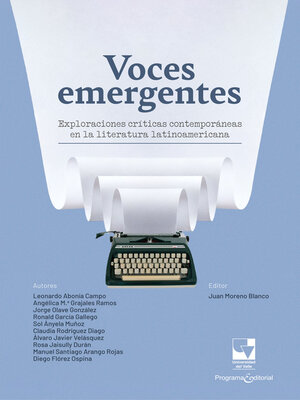 cover image of Voces emergentes